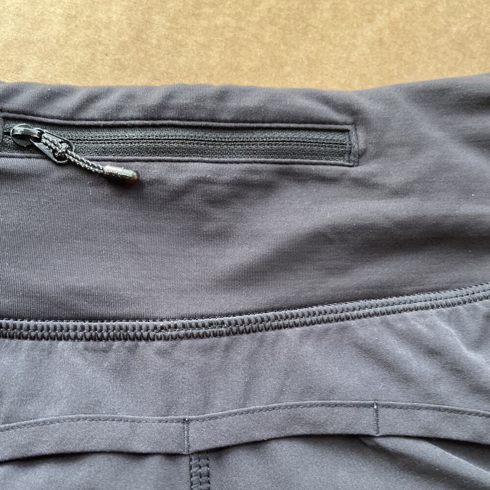 Lululemon Speed Up Short 4” Low Rise Lined Black Size 2 - Picture 11 of 11